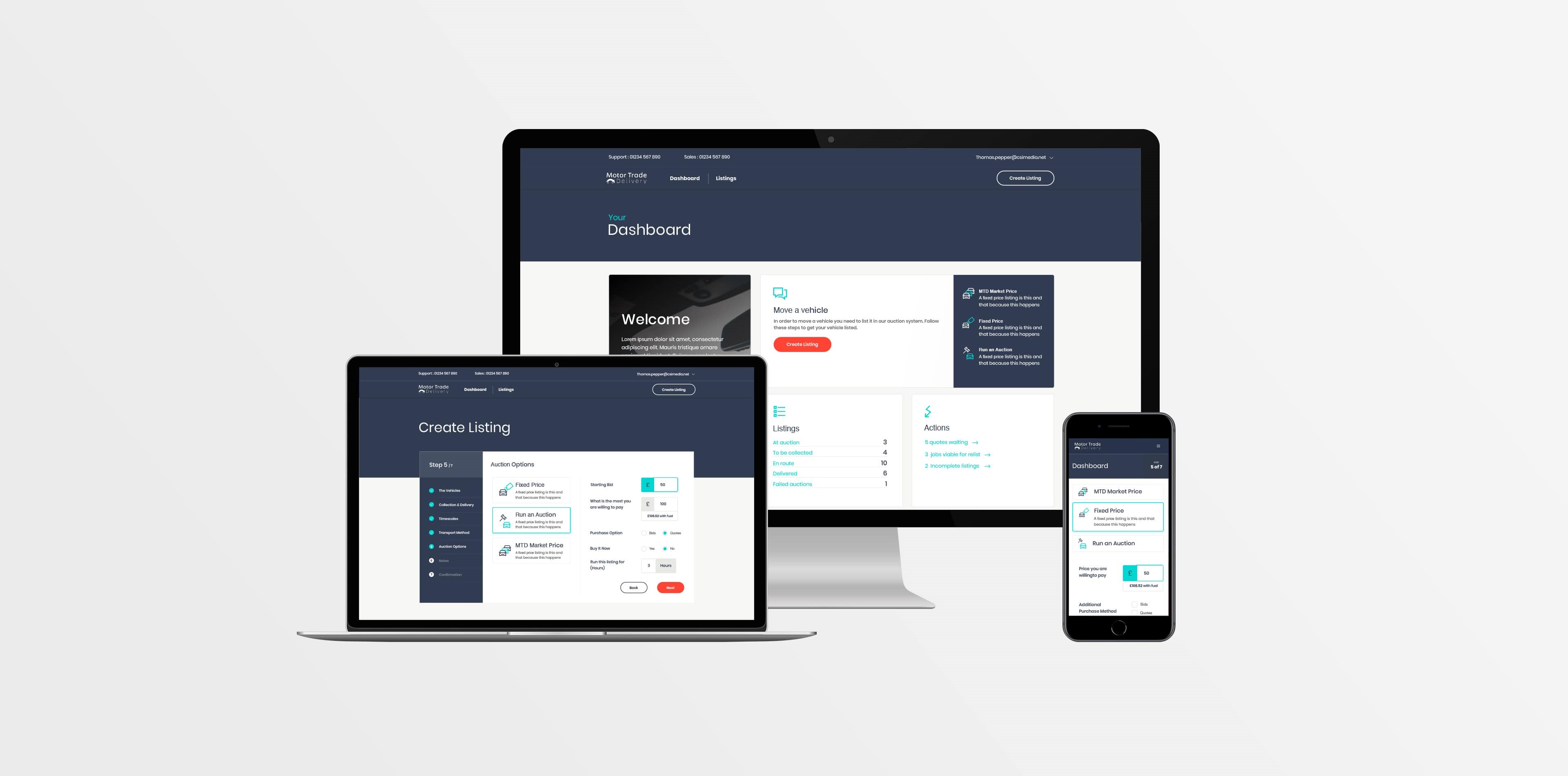 Motor Trade Delivery - Logistics System Logistics Software System for Motor Trade Delivery Maintained by CSI Media Cheshire